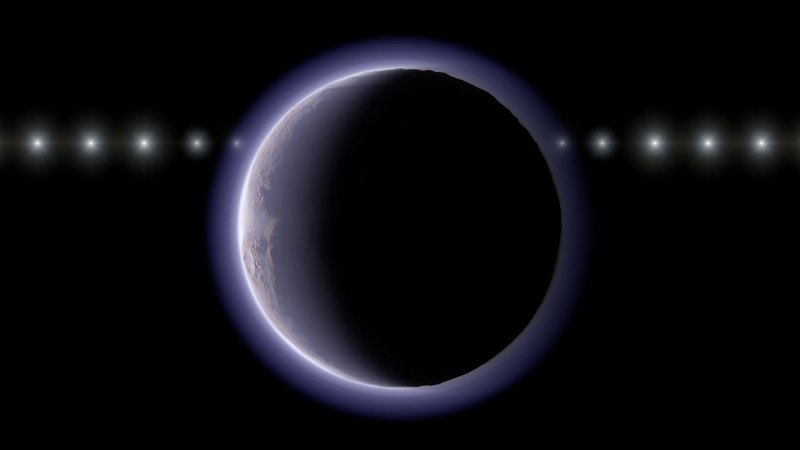 A small object past Pluto may have a thin atmosphere