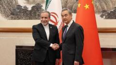 China calls for Strait to be reopened ‘as soon as possible’ in Iran talks