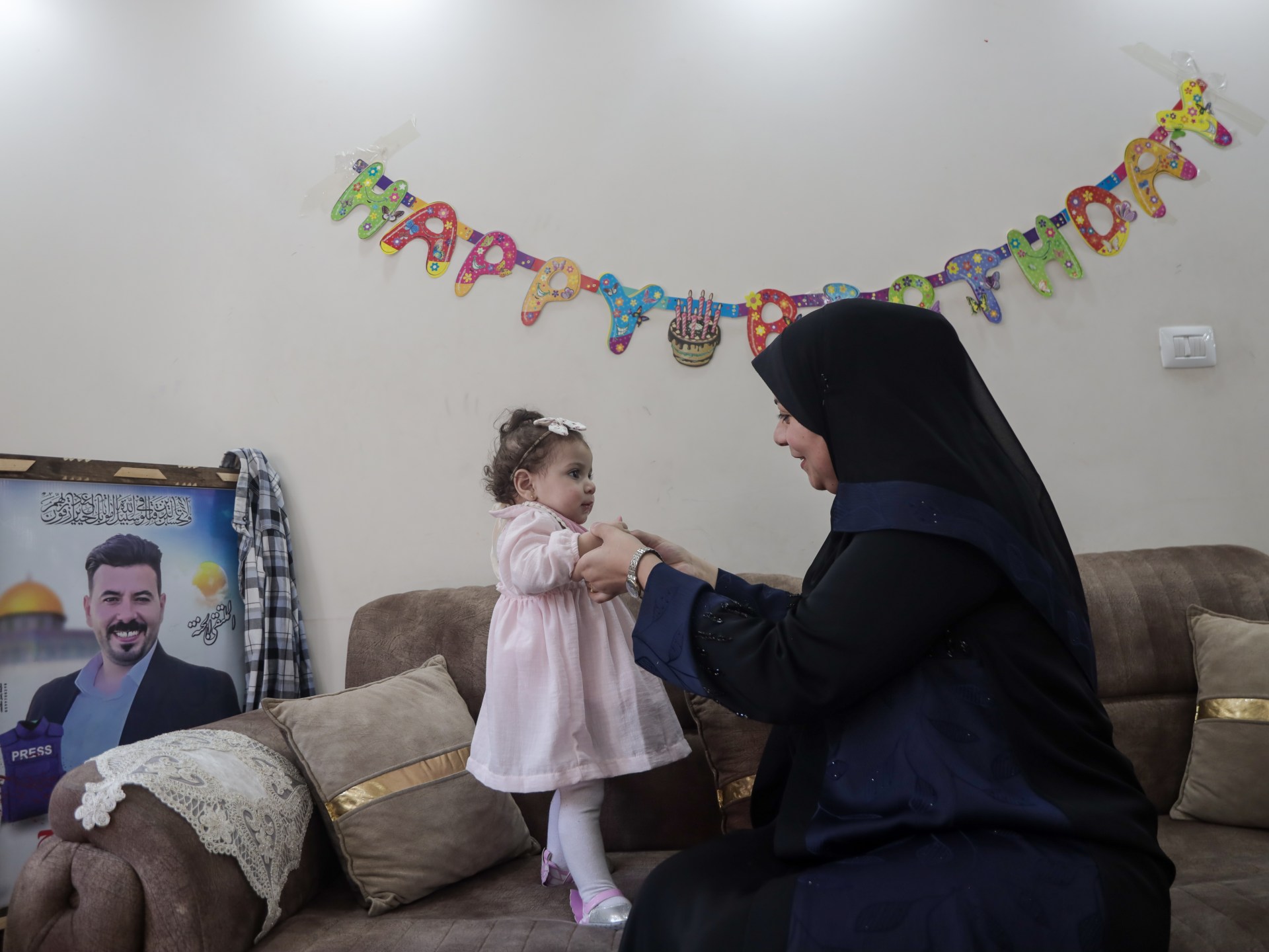 The Gaza journalist killed on the day his daughter was born
