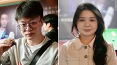 Crowds cheer China’s new snooker star on return from championship win