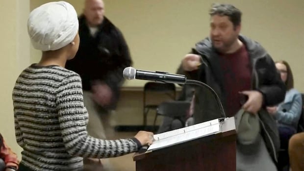 Man who sprayed U.S. Rep. Ilhan Omar from syringe during town hall pleads guilty to assault