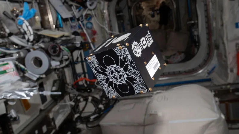 A grapefruit-sized quantum device mapped Earth’s magnetic field from space