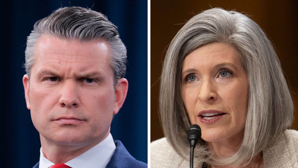 Did Joni Ernst expose Pete Hegseth for ‘stolen valor’ by asking to see combat badge during Senate hearing?