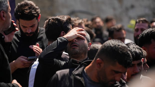 Israeli strikes kill 5 in southern Lebanon as Hezbollah rockets hit open areas in Israel