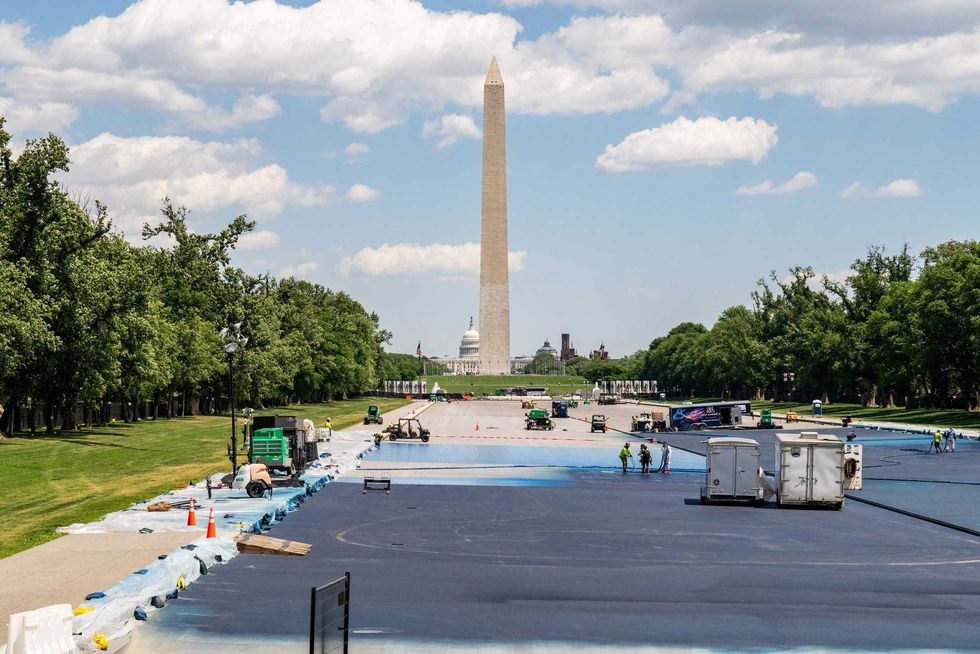 Trump admin unable to explain ‘serious injury’ threat as reflecting pool costs explode