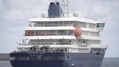 US passengers from ship quarantined as officials say public risk ‘very low’
