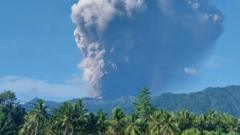 I led hikers up an Indonesian volcano – and then it erupted