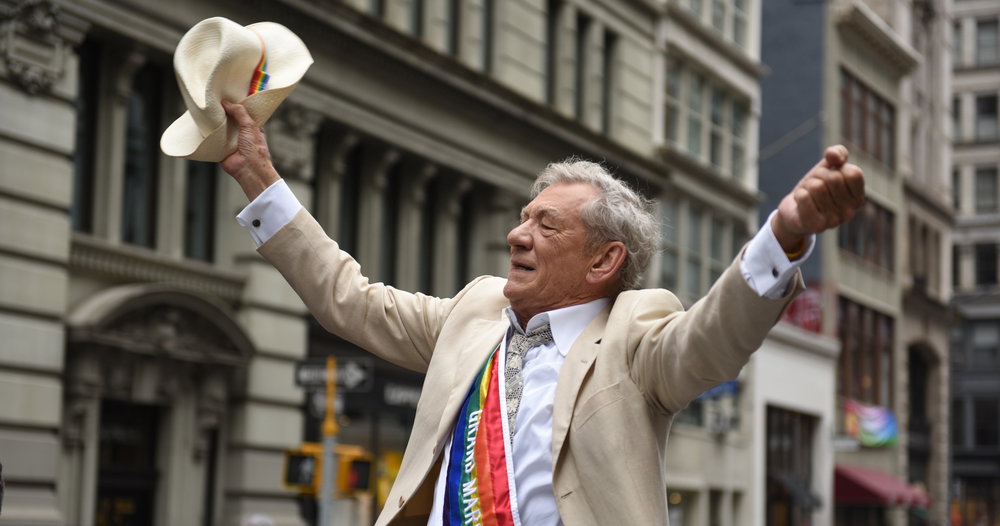 Ian McKellen said an iconic “Star Wars” actor discouraged him from supporting gay rights