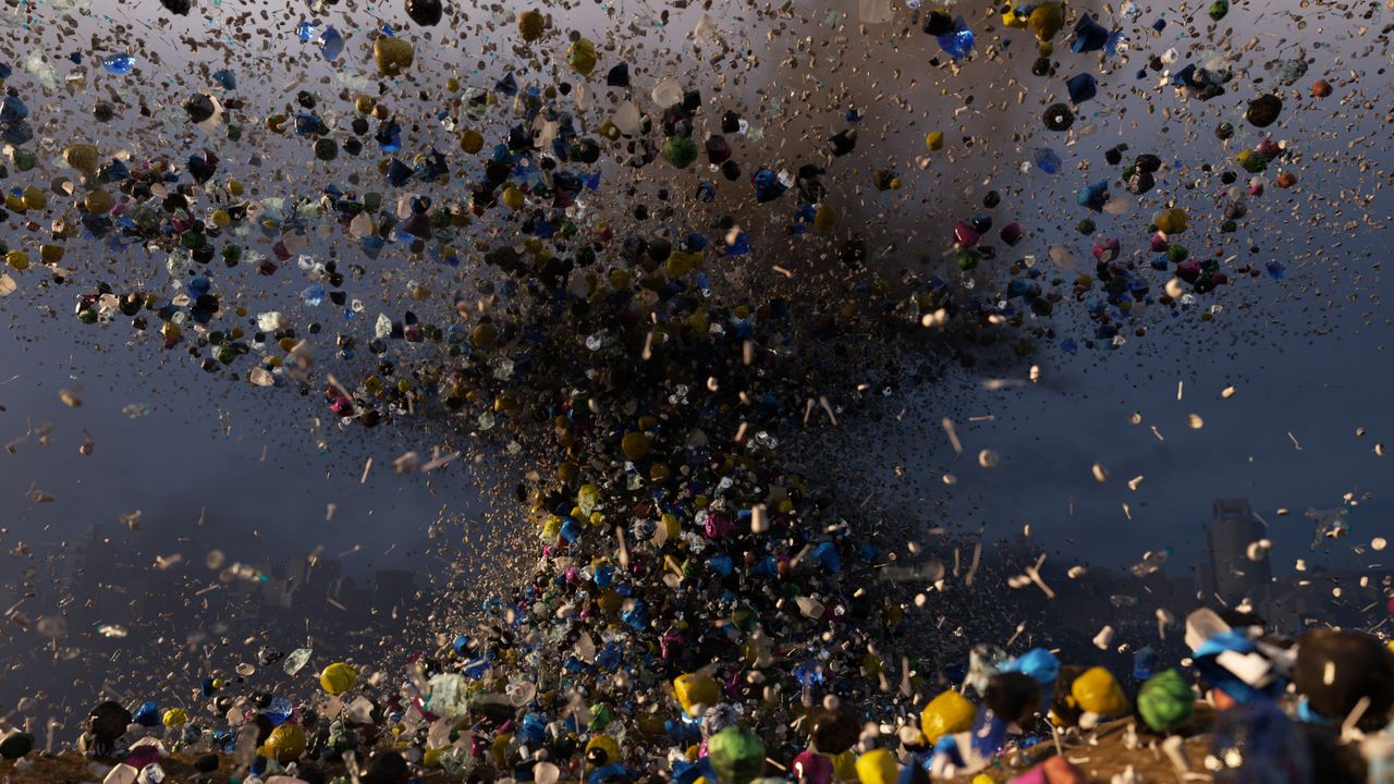 Microplastics absorb heat in the atmosphere and contribute to global warming — as if they weren’t bad enough