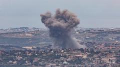Lebanon says two paramedics among 13 killed in Israeli strikes