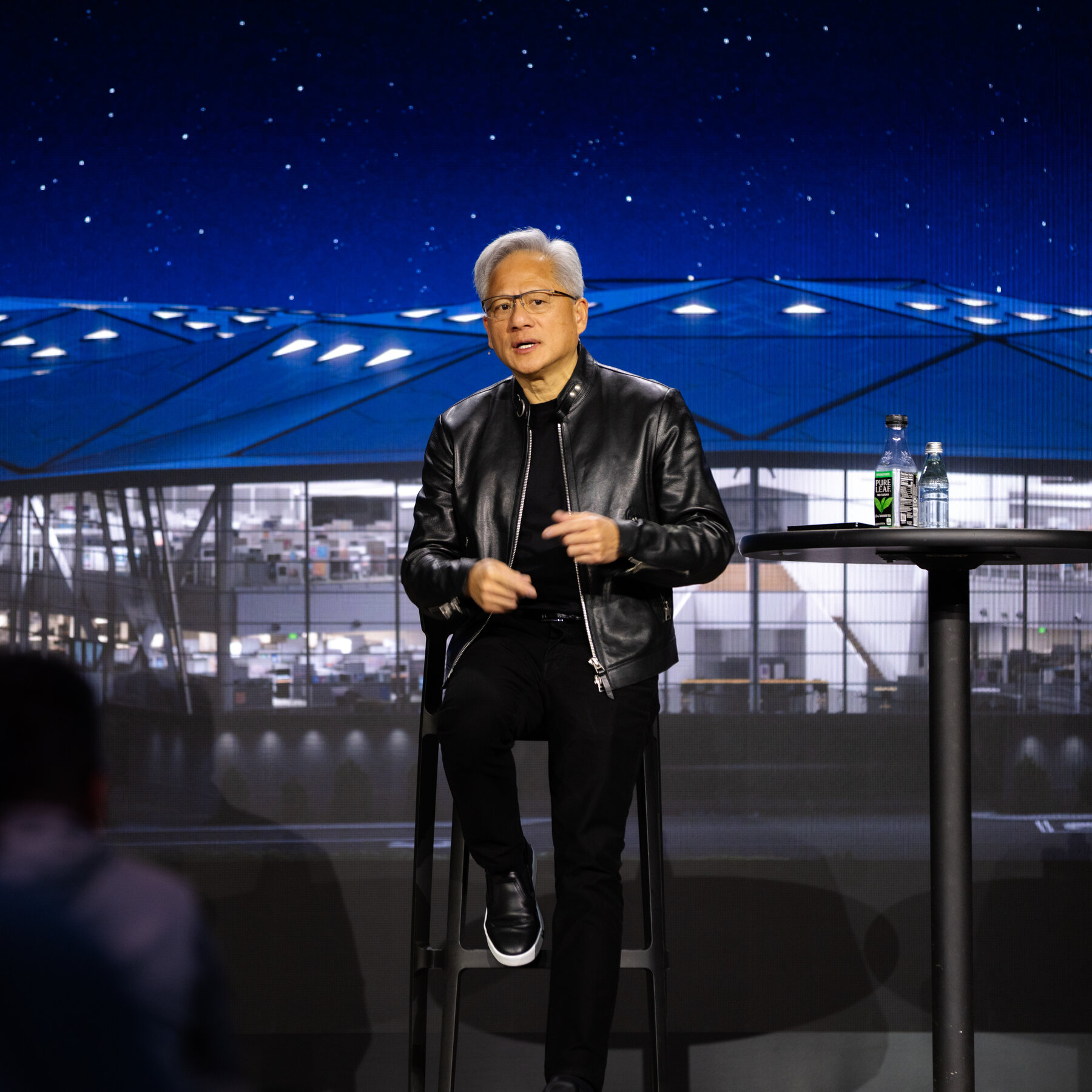 Nvidia C.E.O. Jensen Huang Hitches Ride With Trump to China After Last-Minute Invite