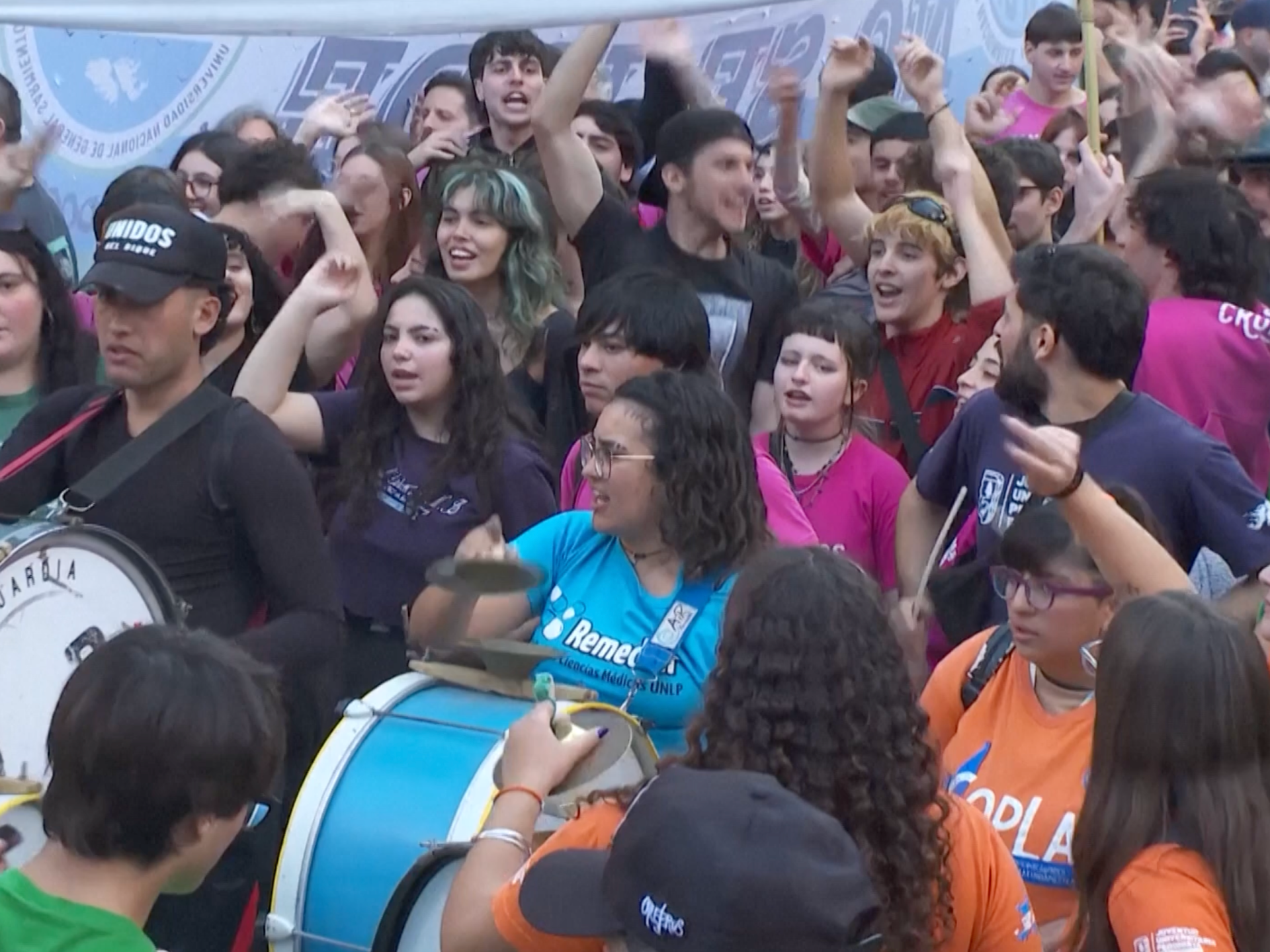 Argentines protest against Milei’s defunding of public universities