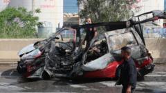 Israeli strikes in southern Lebanon kill 22 people, health ministry says