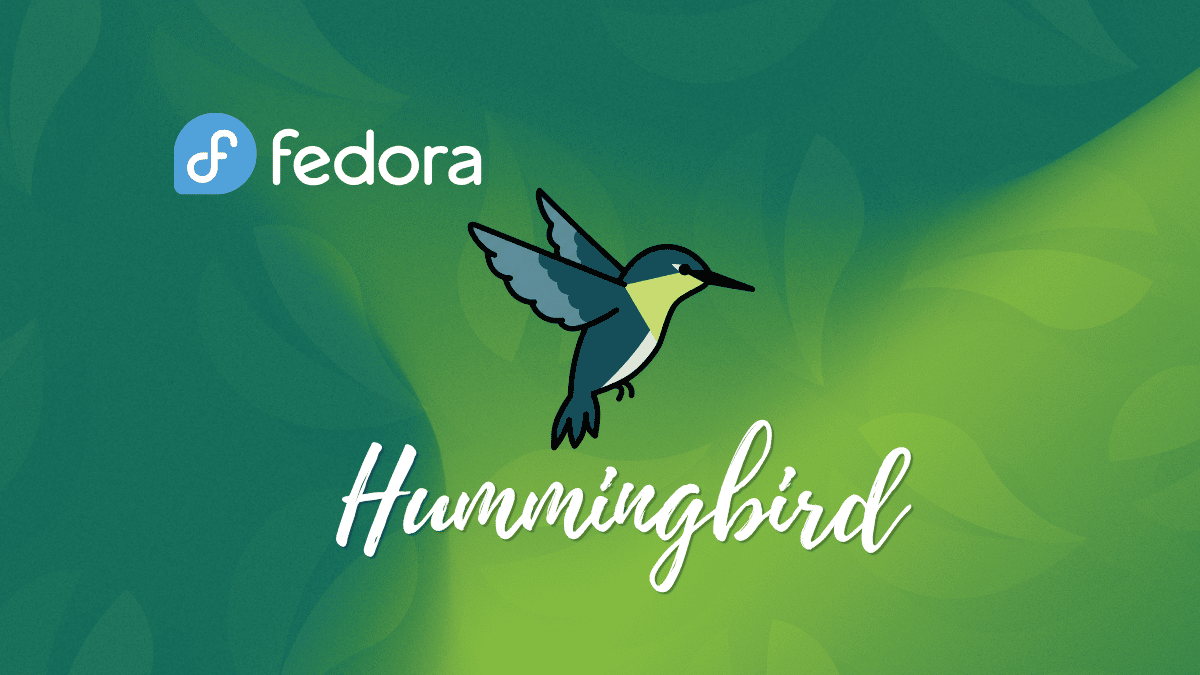 Fedora Hummingbird Debuts As A Super Hardened Linux Distro