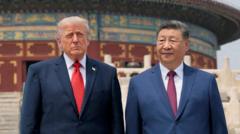 Watch: What happened on day one of Trump’s China visit?