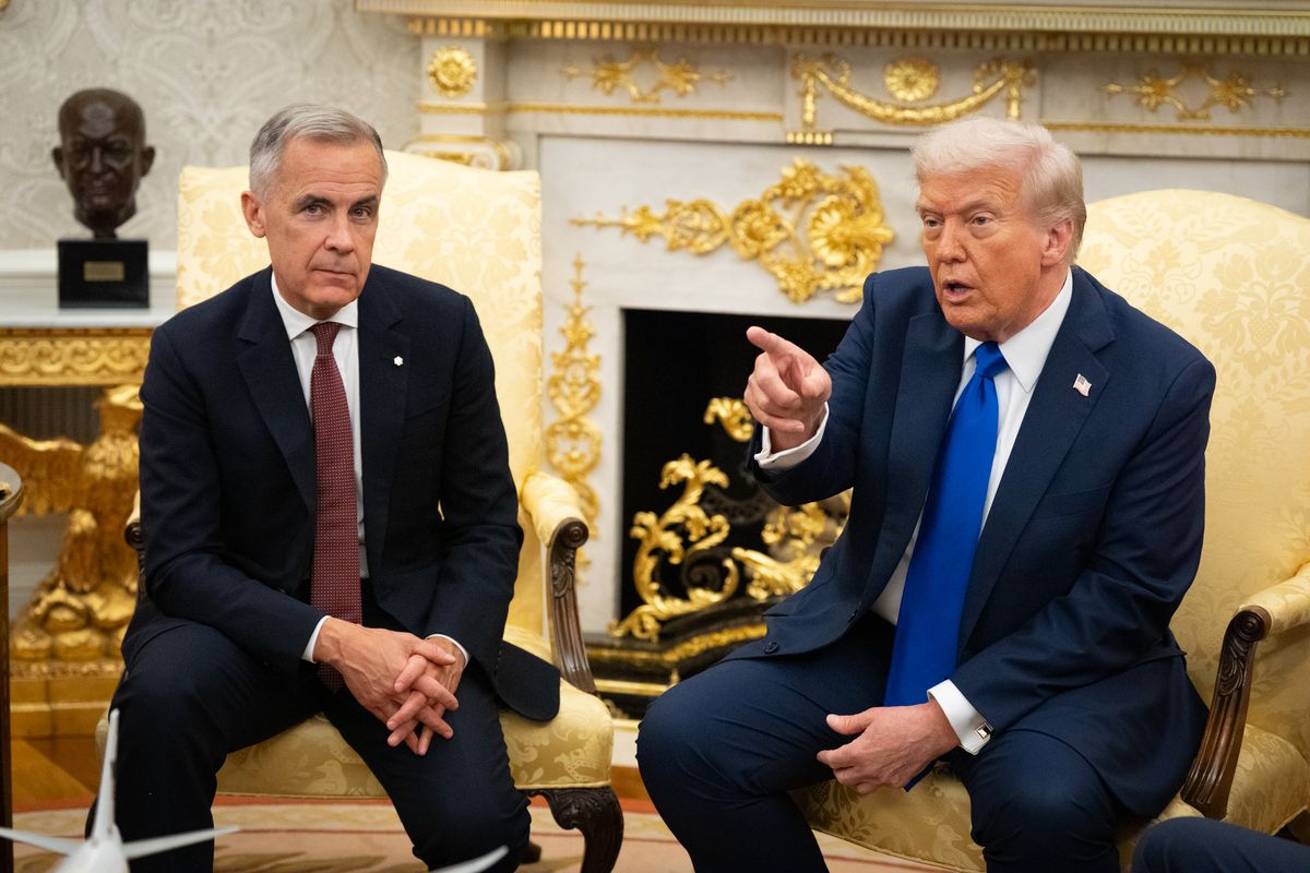 Did Mark Carney mock Trump at G7 summit in Italy?