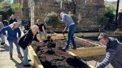 Wellbeing garden opens to combat isolation