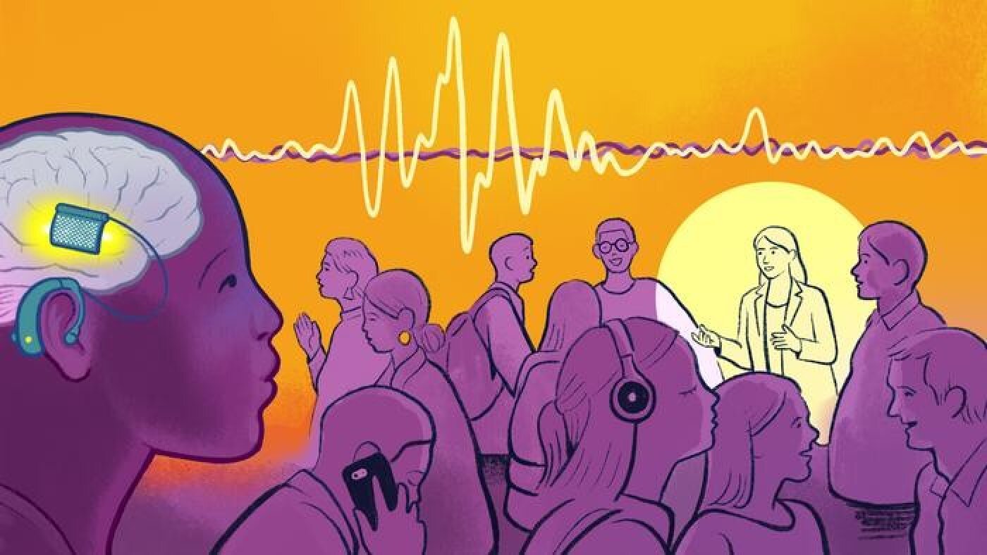 A brain-controlled system may help listeners with hearing loss cut through the noise