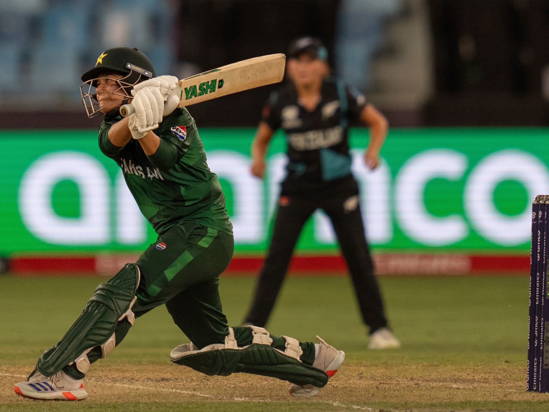 Pakistan’s Fatima Sana breaks world record for fastest 50 in women’s T20