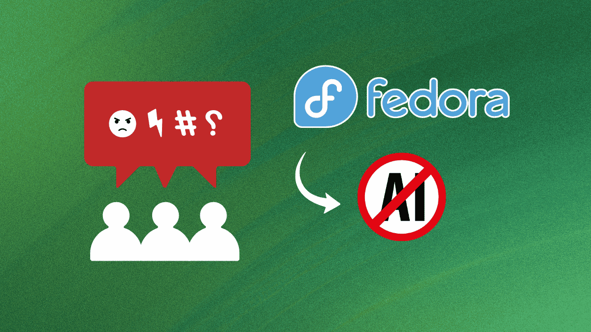 Heavy Community Backlash Blocks Fedora's AI Developer Desktop Initiative