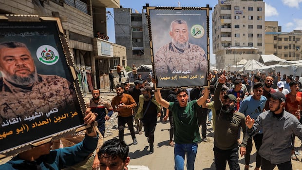 Israel’s military says Hamas commander killed in airstrike on Gaza