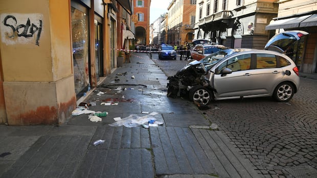 Driver plows into pedestrians in Italy’s Modena, leaving 8 injured