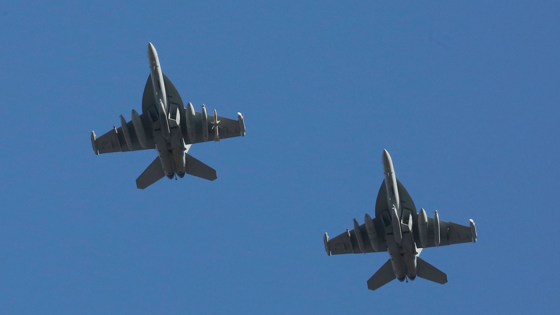Four crew members ejected after military jets crash during US air show