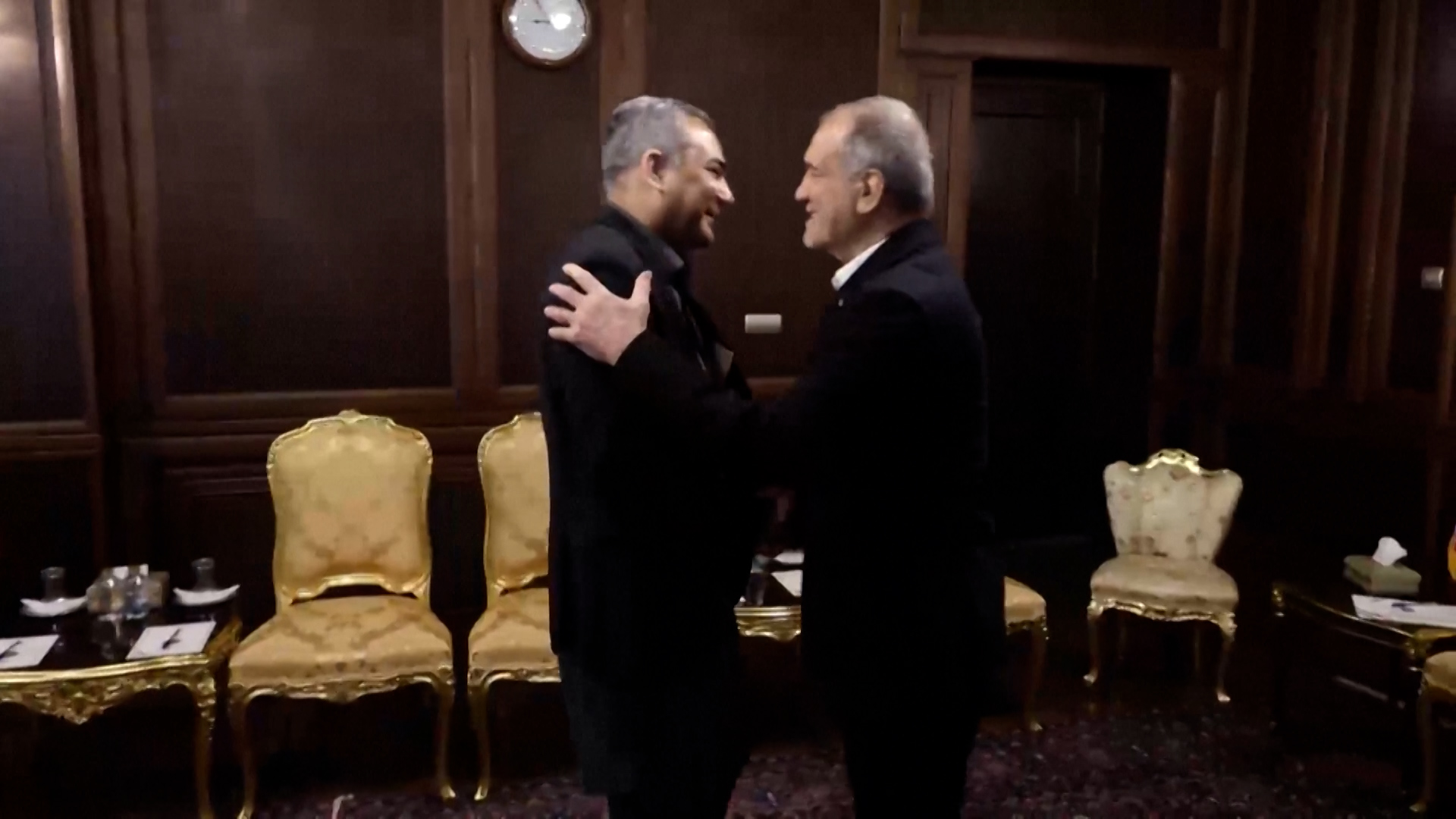 Pakistan interior minister holds talks with Iranian president in Tehran