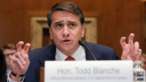 Todd Blanche grilled over Trump administration’s $1.8B ‘anti-weaponization’ fund