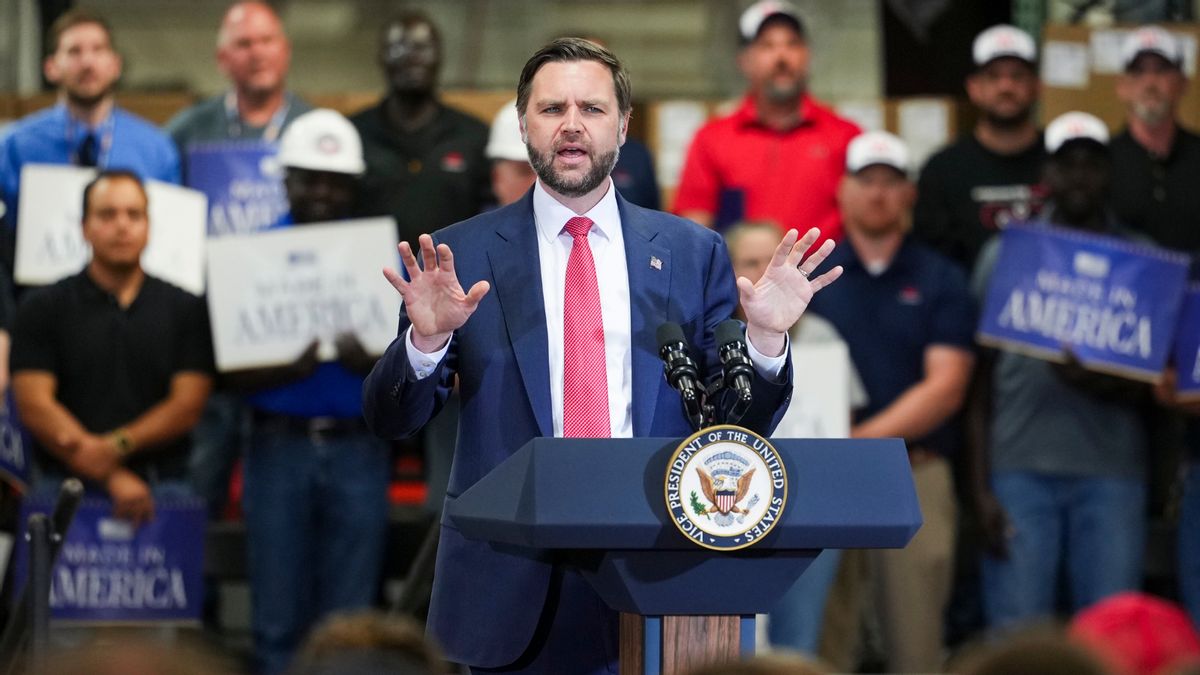 Vance encouraged supporters to ‘vote against the crazy leadership in DC.’ There’s more to the story