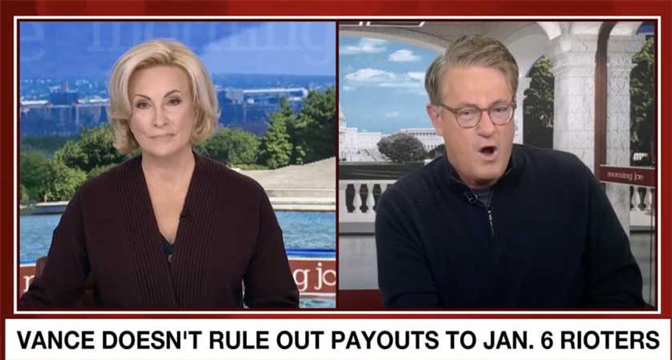 Morning Joe’s epic meltdown over Trump giving millions to ‘cop killers’ leads to apology