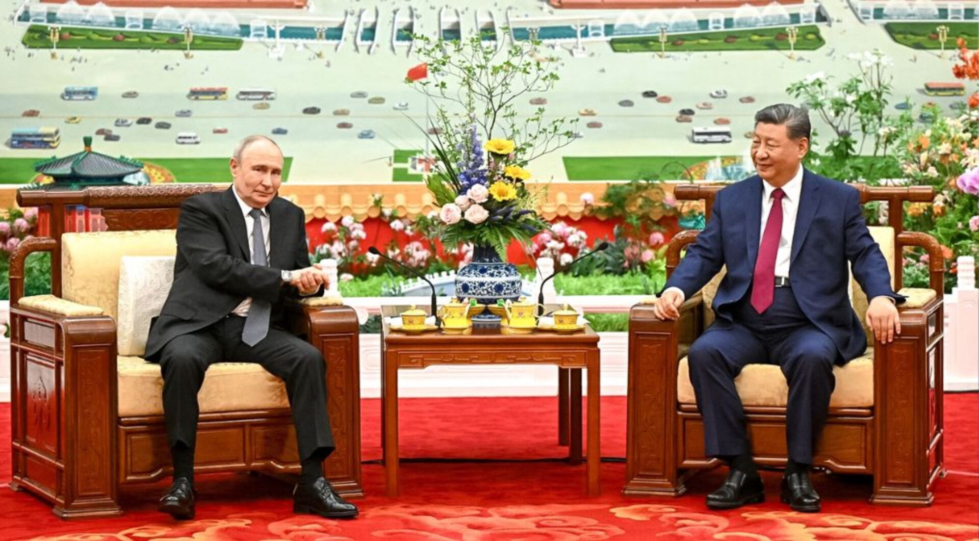 What’s the significance of the Russian president’s visit to China?