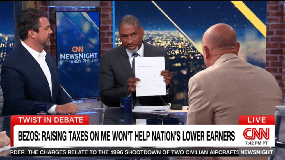 CNN panel comes unglued over Jeff Bezos’s tax plan: ‘What are you talking about?’
