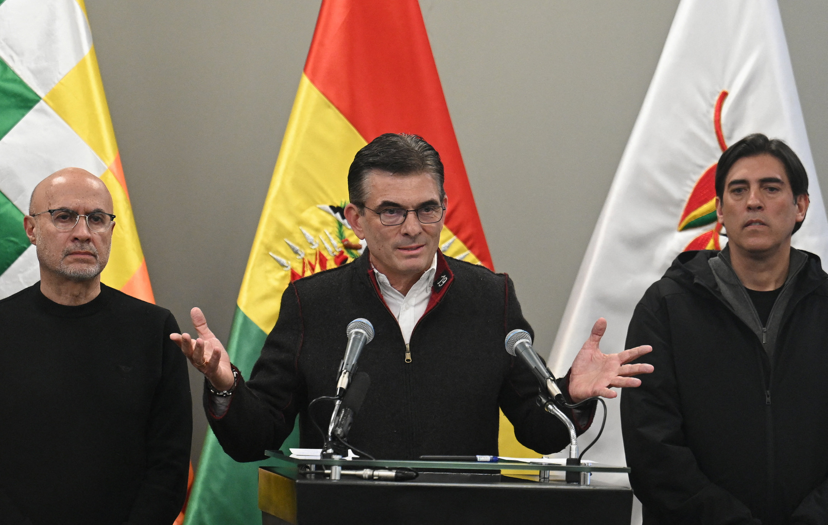 Bolivia’s president reshuffles cabinet amid anti-government protests