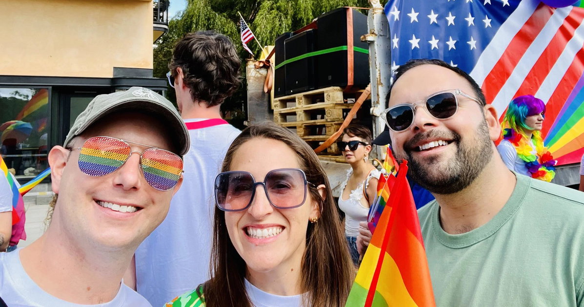 Husbands Bryan & Victor moved 4000 miles away from America, but they can’t escape the politics