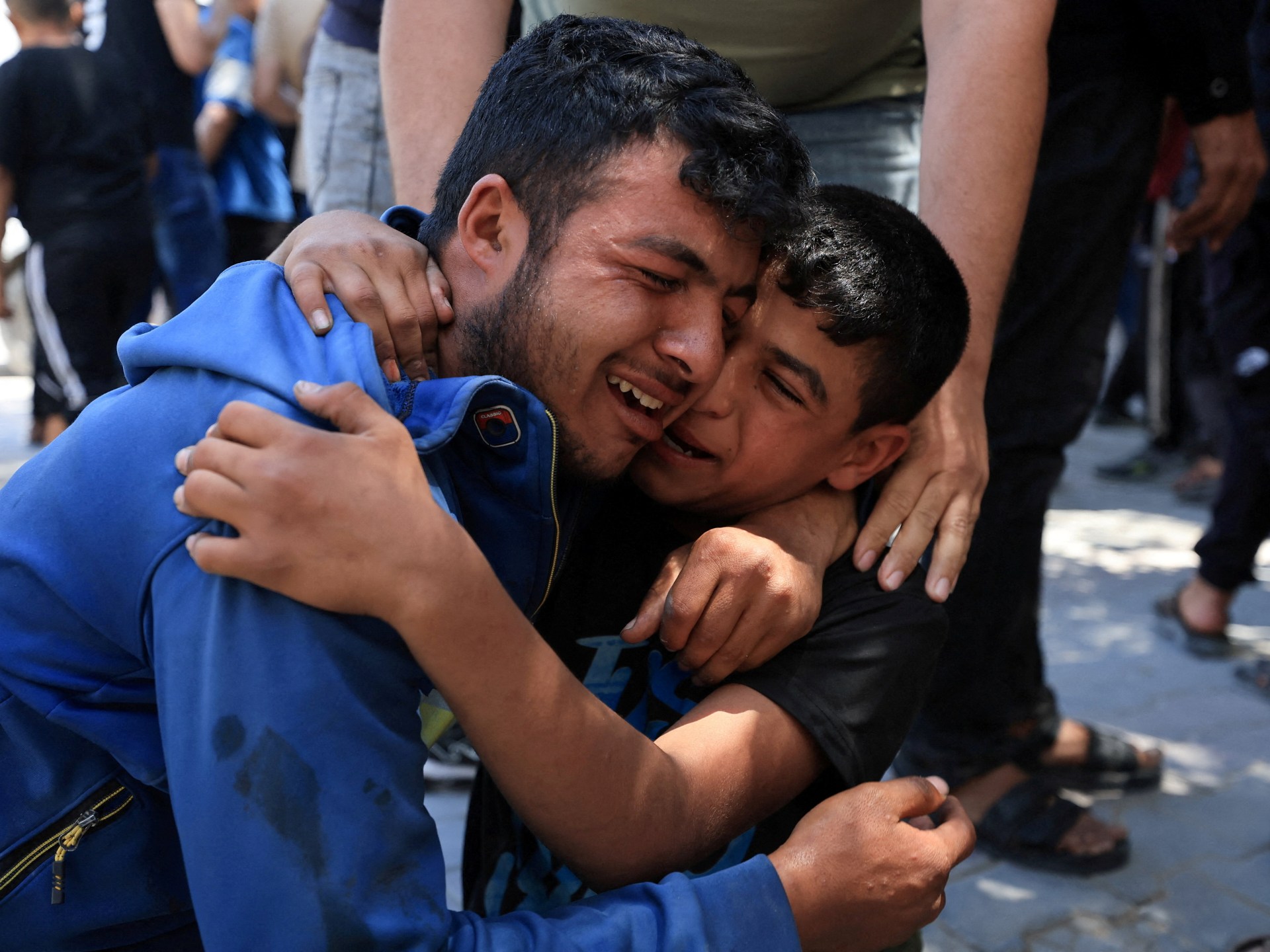 Five police officers, 13 year-old boy killed in Israeli attack on Gaza