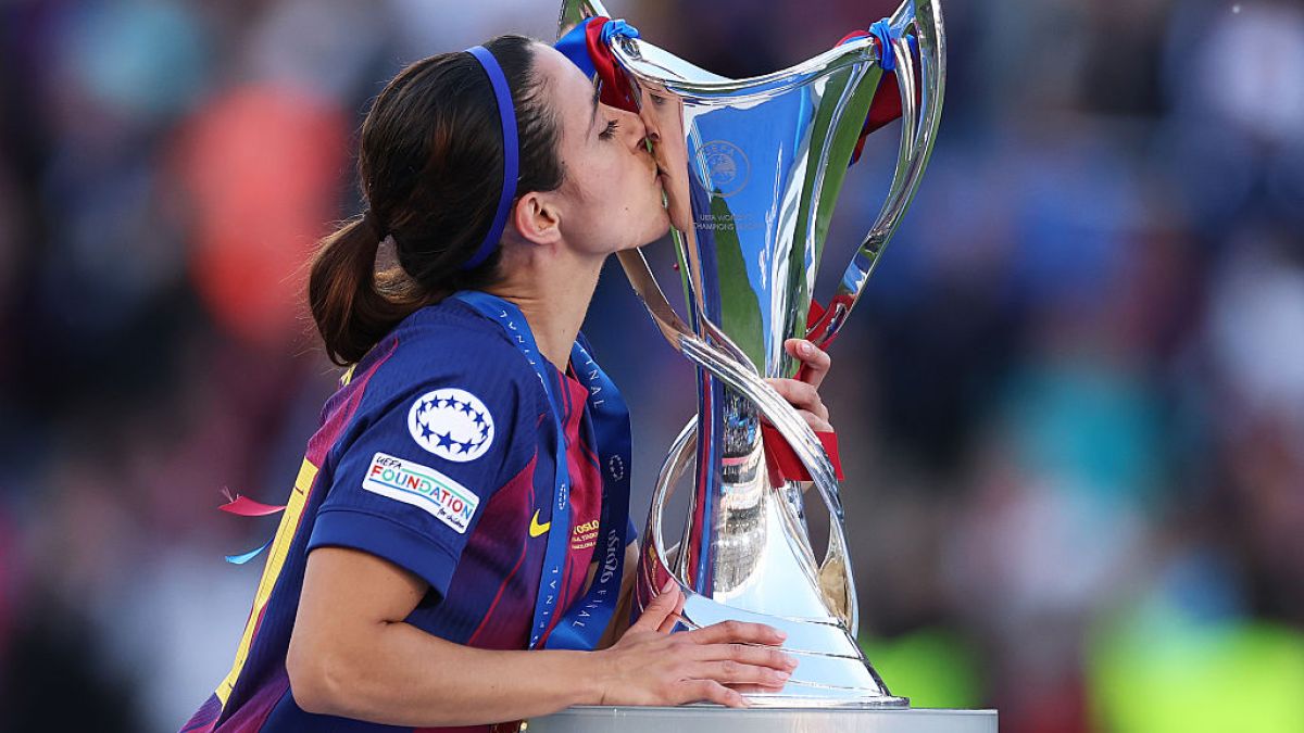 Barcelona beat Lyon 4-0 to claim Women’s Champions League