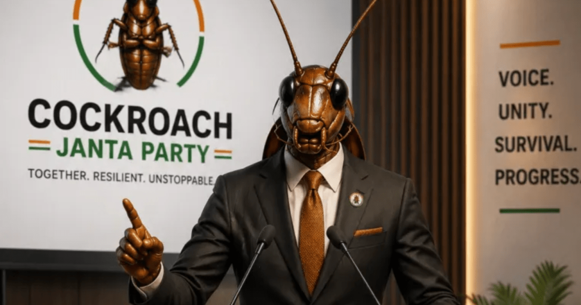 India’s Gen Z ‘Cockroach Party’ is going viral