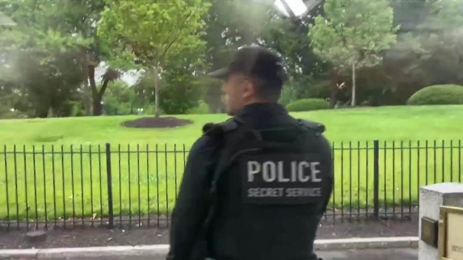 Gunshots heard near White House