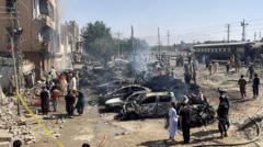 Blast targeting train kills at least 20 in Pakistan