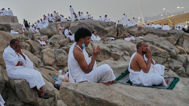 Muslim pilgrims endure Saudi Arabia’s sweltering heat for pinnacle of Hajj