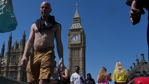 Temperature records fall as Western Europe swelters under intense heat wave