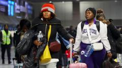 First Ghanaians evacuated from South Africa over anti-immigrant protests