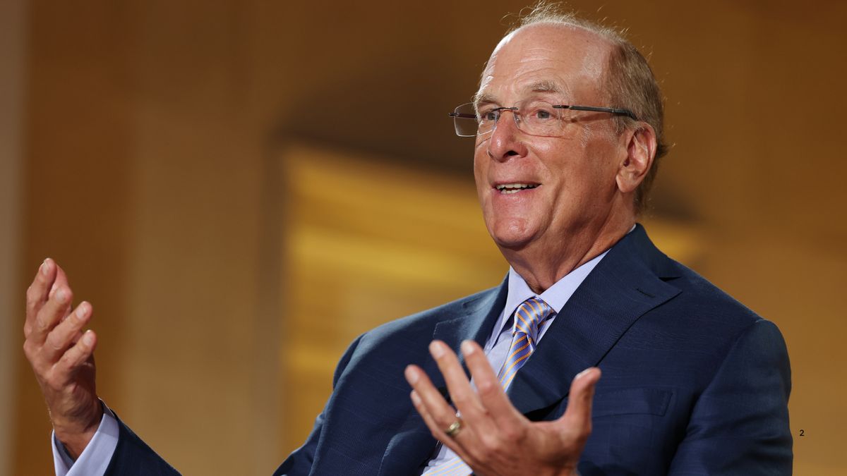 BlackRock CEO said Americans’ savings and investments will fund data centers, new power infrastructure