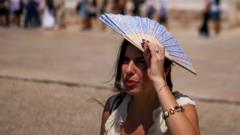 Portugal breaks hottest May day record as Europe swelters in heatwave