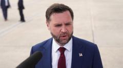 US and Iran ‘very close’ to deal but ‘not there yet’, Vance says