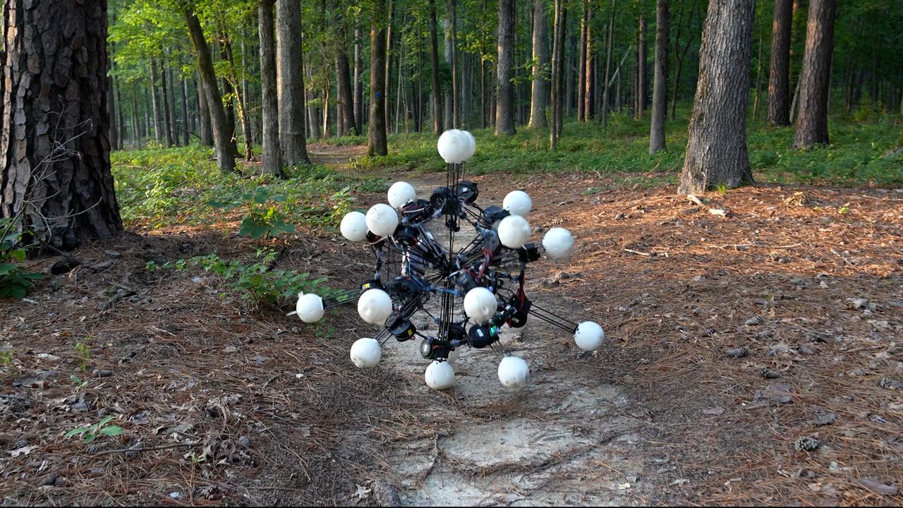Scientists found the optimal robot body, and it has 20 legs ‪—‬ watch it scale walls and move through trees
