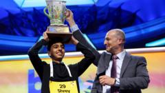 Watch: Moment 14-year-old wins US national spelling bee