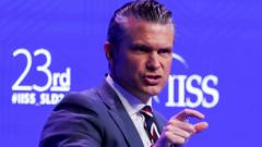 US not ‘turning back’ on Asia allies, but expects them to boost defence – Hegseth