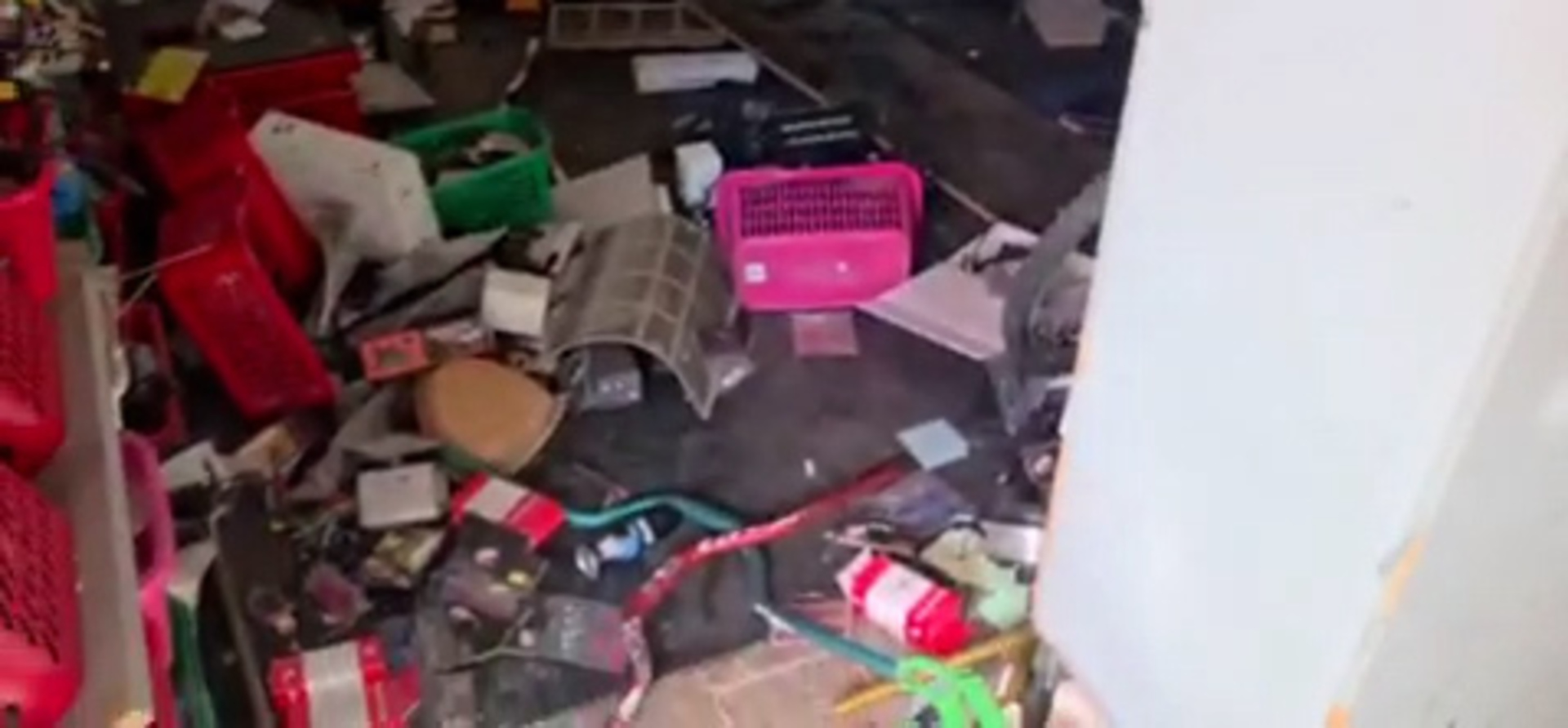 Damage seen in northern Israel after Hezbollah launches rocket barrages